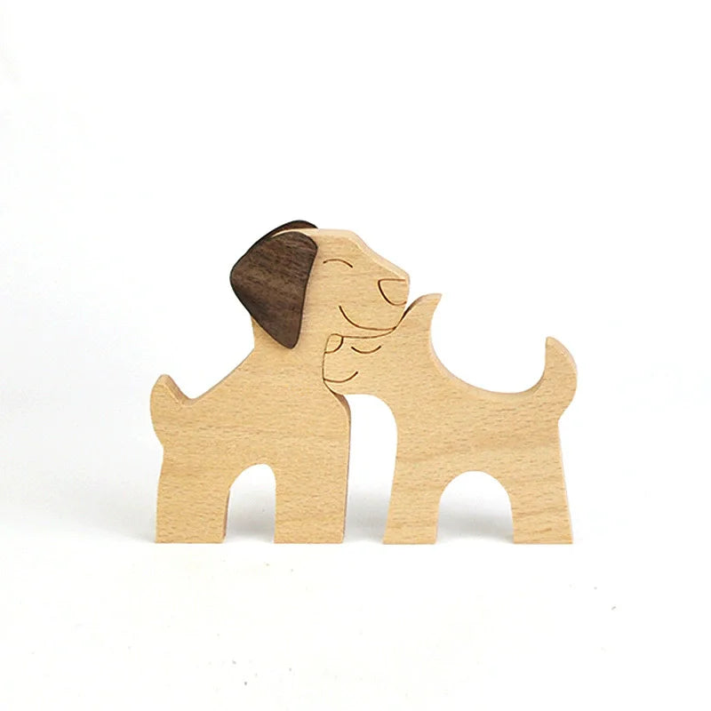 Custom Pet Wood Sculpture – The Love Between You & Your Pet