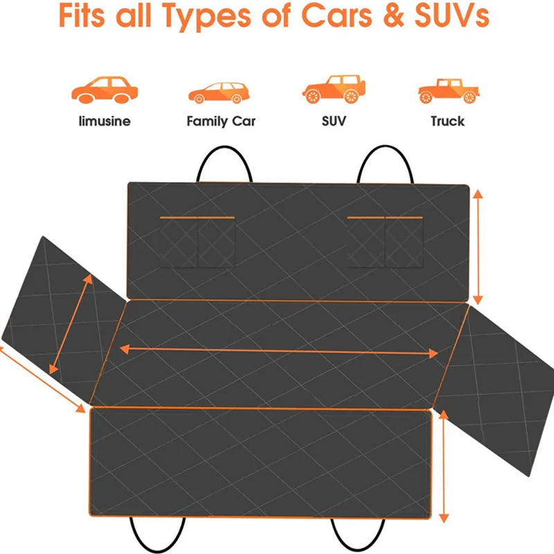 Petamin-C™ Pets Rear Seat Protector